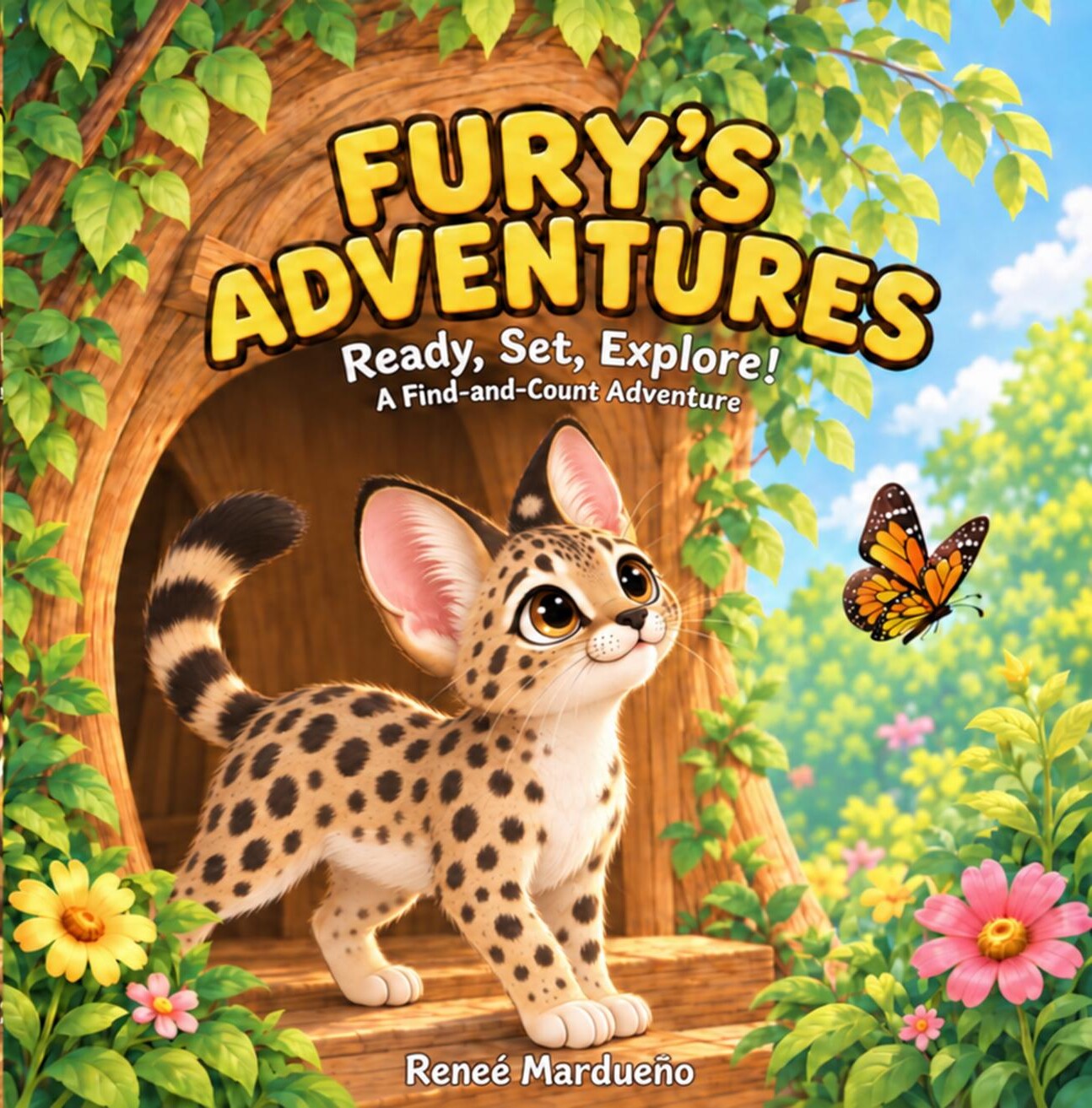 Cover of Fury’s Adventures: Ready, Set, Explore! A Find-and-Count Adventure